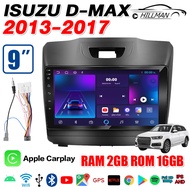 Plusbat จอเอ็นดรอย ISUZU D MAX 2013-2017 9นิ้ว Android 13 จอแอนดรอยด์ RAM 2GB~6GB ROM 16GB~128GB จอภ