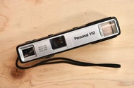 【經典古物】Personal 110 POCKET CAMERA 黑色 110底片 間諜相機
