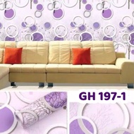 TERMURAH PAKET Wallpaper 4 ROLL Stiker Dinding Wallpaper Stiker Dekorasi Kamar Anak / Kamar Tidur Mo