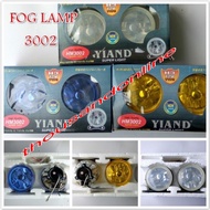 CAR FOG LAMP TB-3002 - 8.3CM SPORT LIGHT-(BLUE/YELLOW/WHITE)-2 PCS