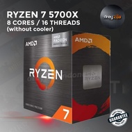 AMD RYZEN 7 5700X w/o COOLER / 5800X / 5800X3D Processor Up To 4.7Ghz
