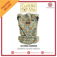 Baby Carrier CuddleMe Ultimo Carrier-Giraffe Island Green