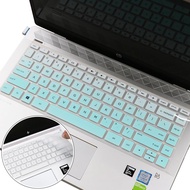 2Pcs Silicone Keyboard Cover for HP Pavilion x360 14" 14-DQ2053CL 14-DQ0052DX 14-DQ0055DX 14-DQ0070N