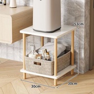 小型洗衣機置物架 衛生間底座增高整理架 內衣內褲迷你落地墊高架子（平行進口）（快遞送貨上門）