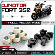 PULLEY ROLLER + SLIDER FORT 350 FORTRESS 350 FORT350 FORTRESS350 PULLEY ROLLER CVT + SLIDER PIECE