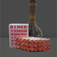 bingo complete sets 100s NITO shaker/bingo chips wood/bingo card BIG size 4 1/2 x 6inches