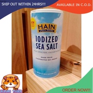 595g Hain Sea Salt Iodized Salt Made From Evaporated Sea Water