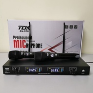 TDX AV-836 Multi Channel Wireless System (2 Wireless Handheld Microphone)