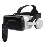 VR藍牙耳機3d眼鏡【VR藍牙耳機(英文)+遙控Y1黑】