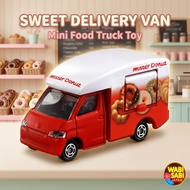 Takara Tomy Tomica No.40 Mister Donut Mobile Food Truck – Mini Car Toy, Ages 3+