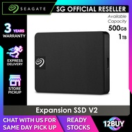 Seagate Expansion Portable SSD V2 500GB/1TB Solid State Drive 12BUY.MEMORY