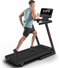 RUNOW Treadmill with Incline, Perfect as Treadmills for Home Walking and Running, Foldable Treadmill Support Bluetooth and Customized Programs, Easy Assembly Exercise Machine