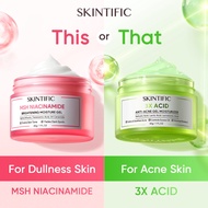 【2PCS】SKINTIFIC 5X Ceramide Moisturizer Gel MSH ไนยาซินาไมด์ ไบร์ทเทนนิ่ง มอยซ์เจอไรเซอร์ Symwhite