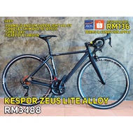 KESPOR ROAD BIKE ZEUS LITE C/W ALLOY WHEELSET (RB)