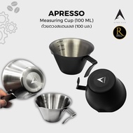 APRESSO Measuring stainless steel 100 ML Cup Espresso 100