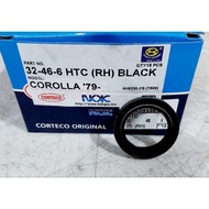 32-46-6 HTC BLACK OIL SEAL TOYOTA 2KD-FTV, 1KD-FTV, INNOVA 2.5 2004, FORTUNER 2.5, HILUX 3.0