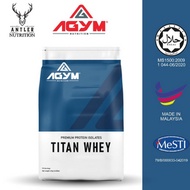 Agym Titan Whey Protein 70 Servings. Susu Protein Agym Titan Whey. (New Packaging)