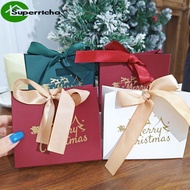 [ Merry Christmas ] Reinforced Cardstock Gift Boxes - Christmas Themed Mini Box, Non-Deformable Desi
