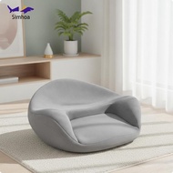 [Simhoa] Floor Cushion with Backrest Comfortable Meditation Cushion Meditation Chair Low-Height Floo