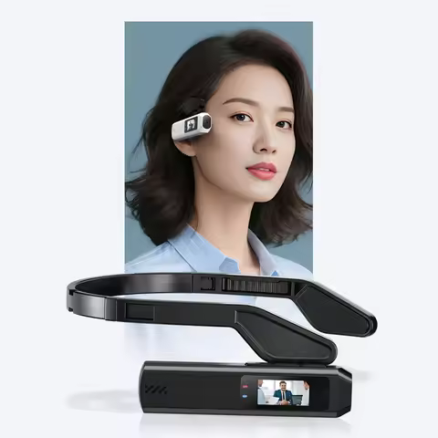 3CGRO-S111 2.7K Wi-Fi HD Body Camera Head Wearable Vlogging Digital Camcorder 12 MP 2.7K 60FPS Photo