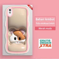 HP Mater.case Redmi 6 6A 7 8 8A K40S 9A 9C 10A 9T 10C 10 5G sofe Cute Mouse Pattern Phone Case 3D je
