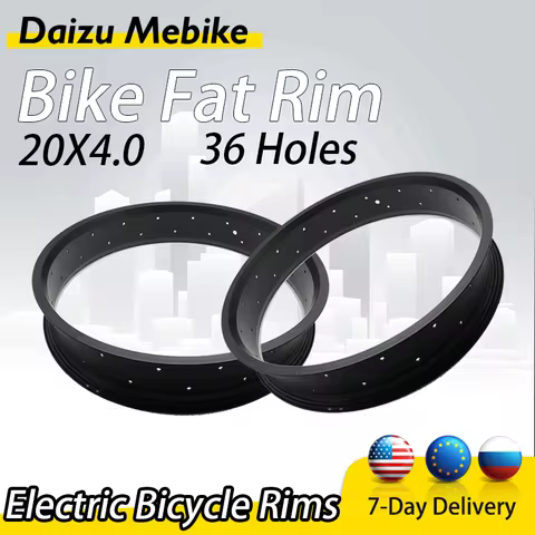 No Return No Exchange Bike Rim 20x4.0 Inch Fat Tire Rims 36 Holes Fat Bicycle Front Rear Road Bike A