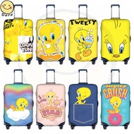Tweety Bird Luggage Cover Washable Suitcase Protector Anti-scratch Suitcase cover Fits 18-32 Inch Lu