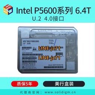 Intel/英特爾 P5600 6.4T U.2 4.0接口 TLC企業級固態硬盤全新SSD