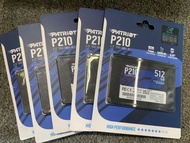 原裝現貨🔥  PATRIOT P210 2.5” SSD SATA III 256GB 512 GB
