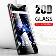 Tempered Glass for Sony Xperia X XA XA1 XA2 Ultra XZ XZS XZ1 XZ2 XZ3 C6 Premium Full Screen Cover