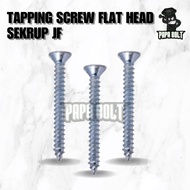 Tapping Screw Flat Head JF Screw/ Screw Bolt 8x3/8" (1cm) ; 8x1/2"(1.2cm) ; 8x5/8"(1.6cm) ; 8x3/4"(1