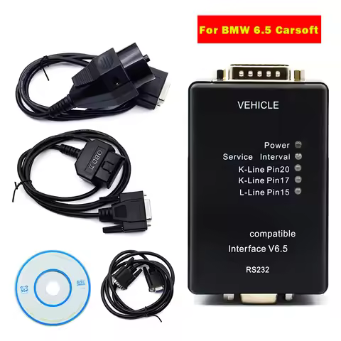 Auto Carsoft V6.5 ECU Programmer For BMW E30/ E31/E32/E34/E36/E38/E39/E60/E65 Compatible Diagnostic 
