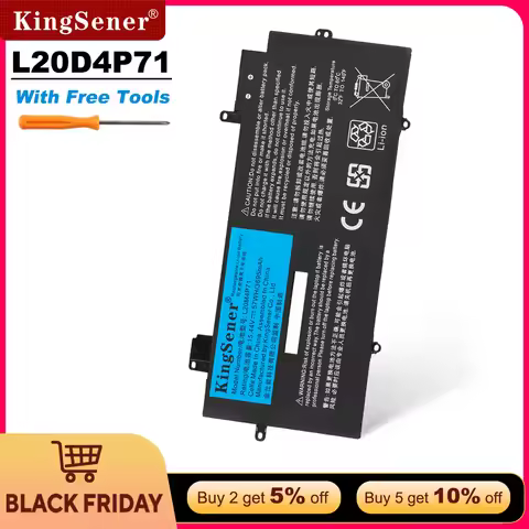 KingSener L20C4P71 L20M4P71 Battery For Lenovo ThinkPad X1 Carbon Gen 9 10 X1 Yoga 6th 7th Gen 6 7 S