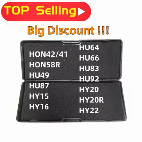 lishi 2 in 1 HON42/41 HON58R HU49 HU87 HY15 HY16 HU64 HU66 HU83 HU92 HY20 HY20R HY22 Top selling typ