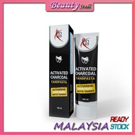 BeautyStall CO100 VRSTI Toothpaste Activated Charcoal Toothpaste 100g Natural Activated Bamboo Charc