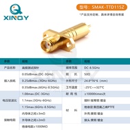 Xinqiyuan 8.5G Radio Frequency Test Probe SMA Gold-Plated 5-Pin Plum Head High Frequency PCB Circuit