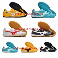 MORELIA Men's Soccer Shoes Sala Japn IC Professional Ankle Soccer Shoes Cleats Grass Training Suit S