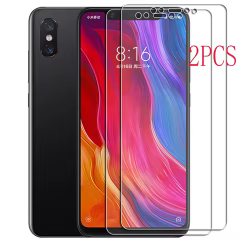 For Xiaomi Mi 8 Pro 8PRO Tempered Glass Protective ON M1803E1A Mi8 Explorer Edition 6.21INCH Screen