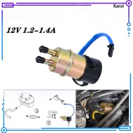 Karol.mall   12 โวลต์ 1.2-1.4A ปั๊มเชื้อเพลิงรถจักรยานยนต์ทั่วไป ปั๊มเชื้อเพลิงไฟฟ้า เต้าเสียบ 10มม 