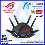 (ALLSTARS) ASUS ROG Rapture GT-BE98 BE2500 Quad-Band WIFI 7 Gaming Router (Warranty 3years with Aver