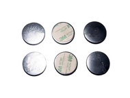 用於手機和筆記本電腦的圓形Shungite貼紙