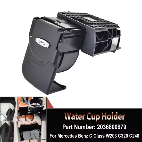 New Center Console Drink Water Cup Holder 2036800879 For Mercedes Benz C Class W203 C320 C240 C230 1