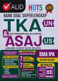 Buku TKA SMA IPA Dan Buku TKA SMA IPS Tahun 2025/2026 - VALID HOTS Bank Soal Super Lengkap TKA ASAJ