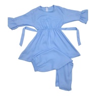 FROCK SET/Kid's Premium Quality/Como Crape 2y-12y