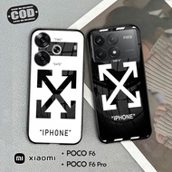 Glass Softcase For poco F6 & poco F6 PRO - Cellphone Case poco F6 & poco F6 PRO [T51].