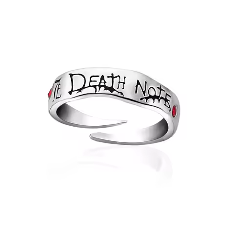 Brdwn Death Note Yagami Light Cosplay Zinc Alloy Sword Halloween Ring