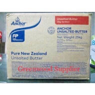Anchor Unsalted Butter 25kg