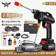 Water Jet 998VF Cordless Car Wash Floor Tiles Cleaner Spray Gun Water Jet Pump Portable High Pressur