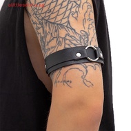alittlesetrtu Men Sexy PU Leather Armband Bracelet Harness Belts Adjustable Bondage Body Cage Arm Cosplay Clubwear SG