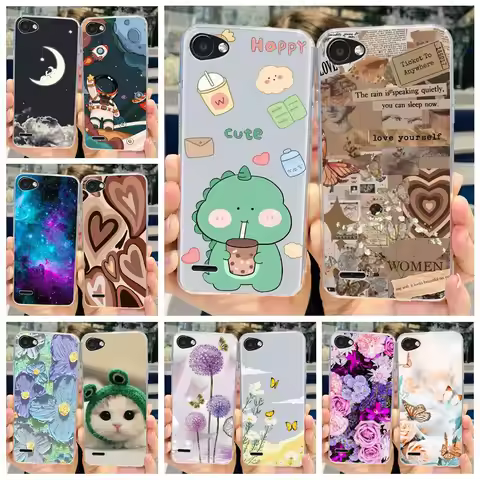 For LG Q6 Case M700 M703 Cute Painted Cover Soft Silicone Phone Case For LG Q6 Q6+ LGQ6 Back Cover B